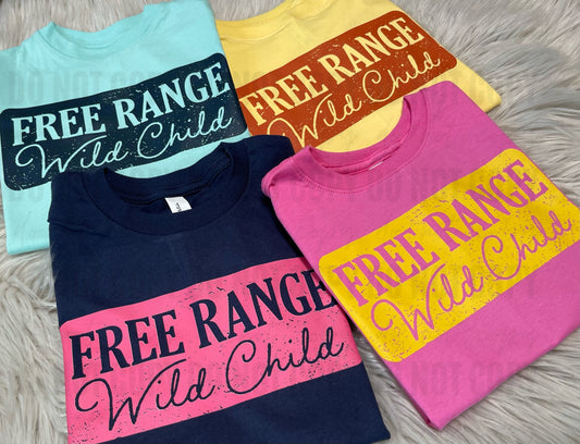 Free Range Wild Child (Toddler/Youth)