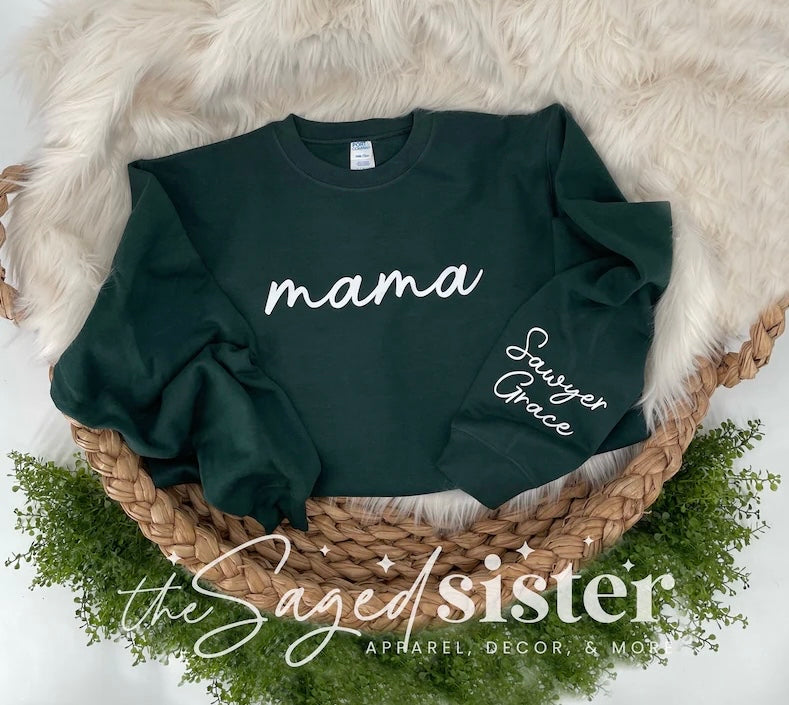 Custom Mama Sweatshirt