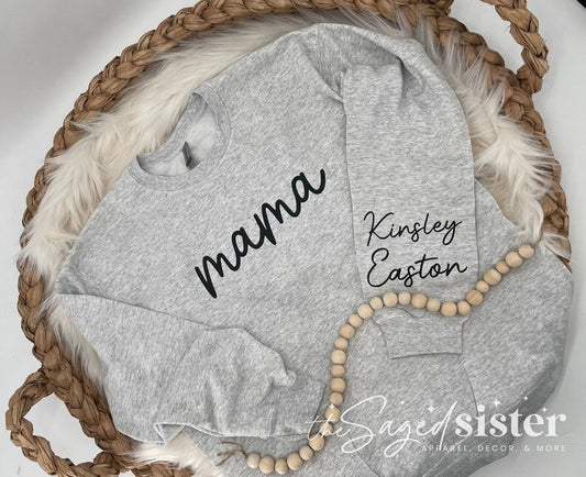 Custom Mama Sweatshirt