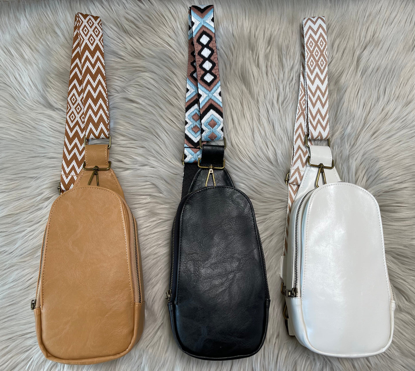 Solid Sling Bags